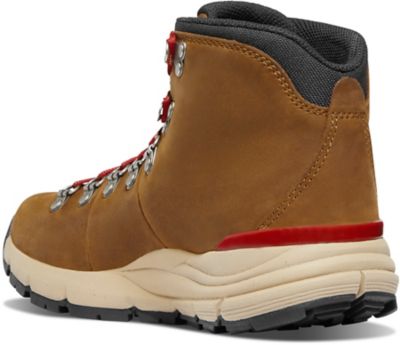 Image showing  Women's Mountain 600 Leaf 4.5 in. Grizzly Brown, Rhodo Red Gore-Tex Hiking Boot