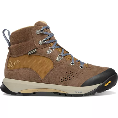 Danner Inquire Mid 5 in Pinecone Brown Hiking Boot Prairie Sand Women's Hiking Boots