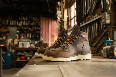 Image showing 1 th Danner Men's Bull Run Moc Toe 6 in. GTX Hiking Shoes, Brown