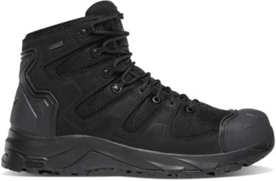 Danner Men's Downrange Gore-Tex Mid Waterproof Hiking Boots, 6 in., Black, 1-Pair