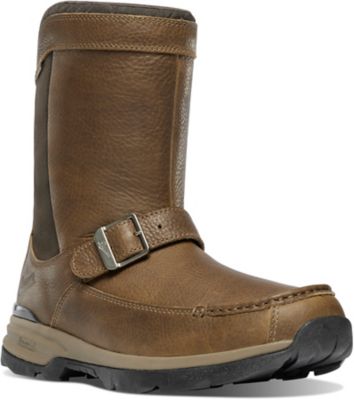 Image showing  Recurve Rear Zip 10 in. Light Brown Moc Toe Hiking Boot