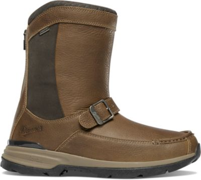 Danner Recurve Rear Zip 10 in. Light Brown Moc Toe Hiking Boot