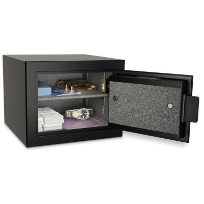 Image showing  0.5 cu. ft. Electronic Lock Onyx Fireproof Home & Office Safe, Matte Black
