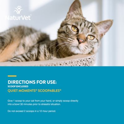 Image showing 7 th NaturVet Scoopables Quiet Moments Calming Aid Supplement For Cats