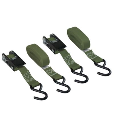 Image showing  15 ft. Ratchet Tie Down Straps, 500 lb., 2-Pack