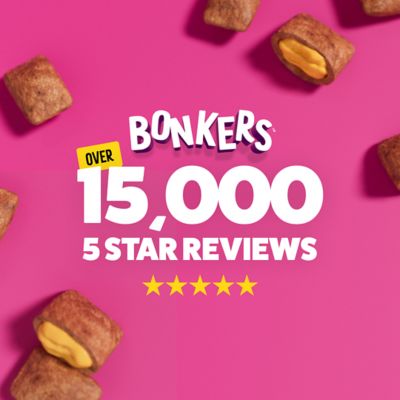 Image showing 7 th Bonkers Cat Treats Dry Salmon Supreme Flavor