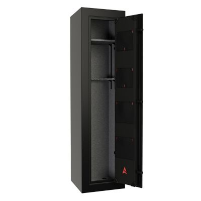 Image showing  6 Gun 3.44 cu. ft. Electronic/Key Lock Domain Fire Gun Safe, Black