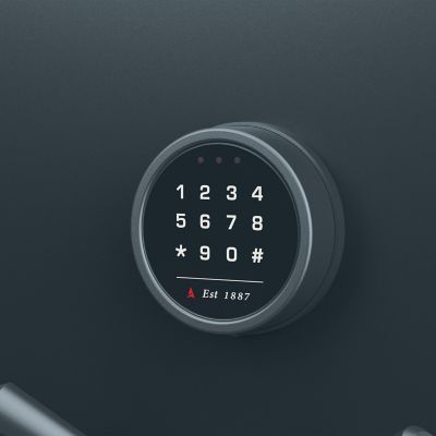 Image showing  Domain 20 Gun Fire Safe with Electronic Lock, Black