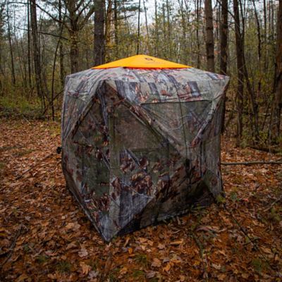 Image showing  4 Sided Blaze Orange Safety Cap, For Use with 4 Sided Hunting Blinds, BA706