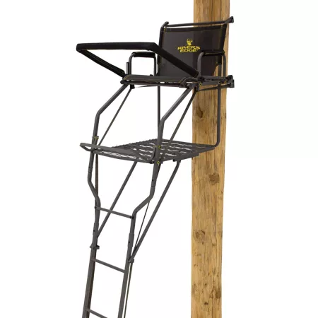 Rivers Edge Jumbo Jack LS 1-Person Ladder Stand 19 ft. Ladder Tree Stands