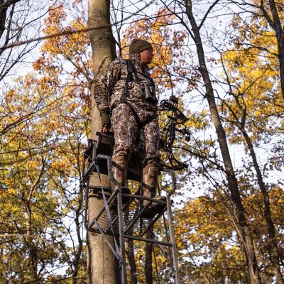 Image showing 5 th Rivers Edge 19 ft. 5 in. 1-Person Bowman LS Ladder Stand