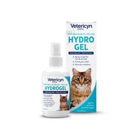 Vetericyn Plus Feline Hydrogel Antimicrobial for Wounds and Skin 3 oz. Pet First Aid
