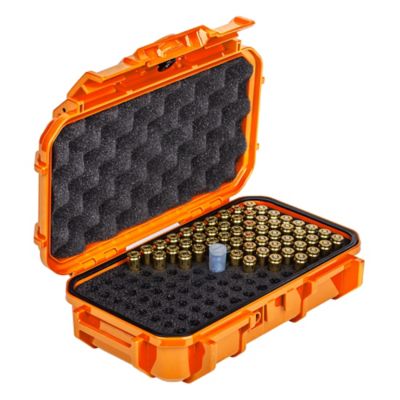 Evergreen 9mm Pistol Ammo Case, Orange