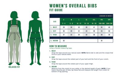 Image showing  Women's Washed Denim Bib Overalls
