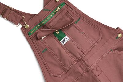 Image showing  Women's Washed Denim Bib Overalls