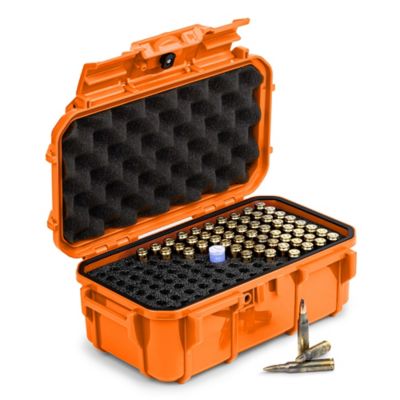 Evergreen Compact AR Rifle Ammo Case, Orange