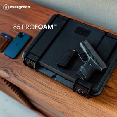 Image showing  85 Thin Pack Revolver & Pistol Case, Green