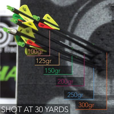 Image showing  Bad Boys' Arrow Weight Collars for Bowhunting, 3-Pack, Black 250GR Compound