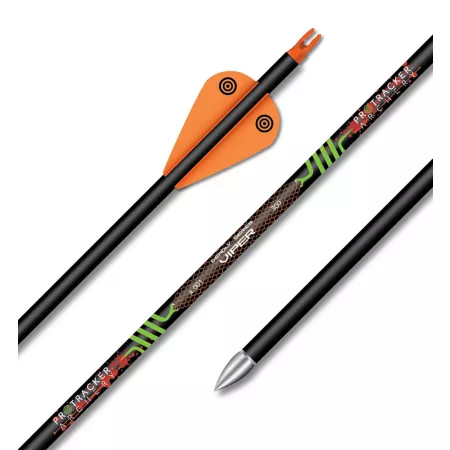 Micro Viper Pro-Tracker Archery Hunting Arrow 32 in Shaft Only 12-Pack Viper Spine 340 Matte Arrows & Bolts