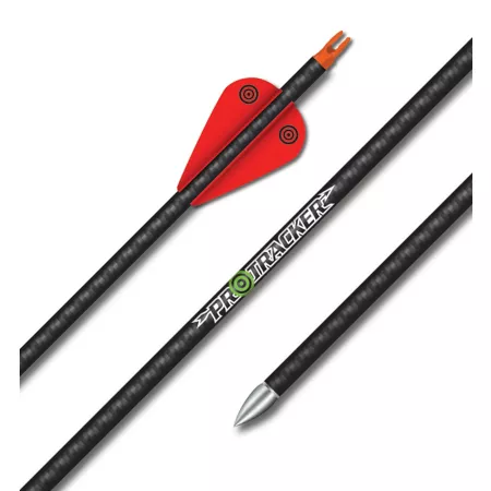 Pro-Tracker Archery 3K Carbon Fiber Standard Hunting Arrow 32 in 300 Spine Shaft Only 12 Pack. Arrows & Bolts