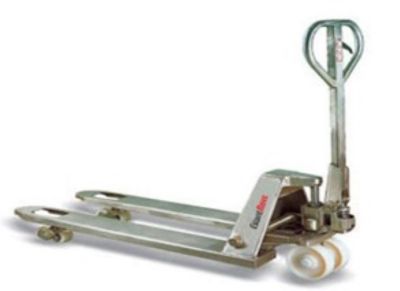 Image showing  27 x 48 5500 lbs. Cap Stainless Steel Pallet Jack