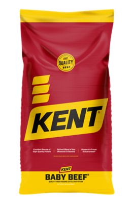 Kent Baby Beef 34% Pelleted Cattle Feed, 50 lb. Bag