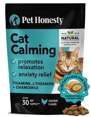 Pet Honesty Dual Texture Calming Supplement for Cats