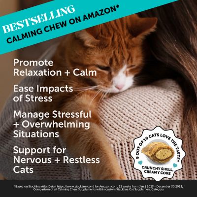 Image showing  Dual Texture Calming Supplement for Cats