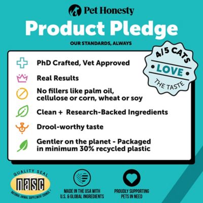 Image showing 5 th Pet Honesty Dual Texture Calming Supplement for Cats