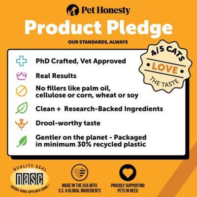 Image showing 5 th Pet Honesty Dual Texture Immune Support Lysine for Cats