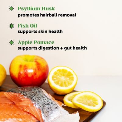 Image showing  Dual Texture Hairball Support Supplement for Cats