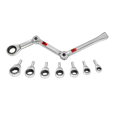 Exo-Fit 9 pc. Ratcheting Wrench Set, SAE