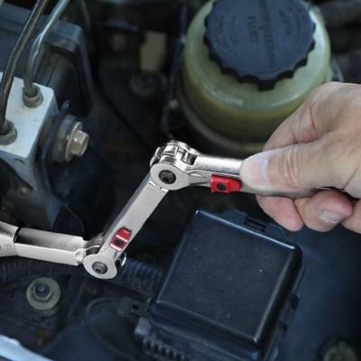 Image showing  9 pc. Ratcheting Wrench Set, SAE