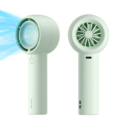 Image showing  Handheld Fan, Innovative Hidden Fan Blades Design, 4500mAh battery operated with 18H Max Cooling Time, FA42, Green