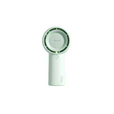 Jisulife Handheld Turbo Fan, 16H Max Cooling Time, Mini & Portable Design, 4000mAh battery USB Fan with 5 Speeds, Mint Green