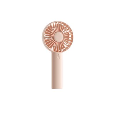 Jisulife Handheld Fan, Portable Small Fan with 3 Speeds, USB Rechargeable Hand Fan, Personal Fan Battery Operated, FA21, Pink