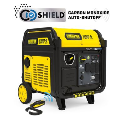 Champion Power Equipment 11,000/9,000-Watt Gasoline Powered Home Backup Portable Inverter Generator, Wireless Start, CO Shield