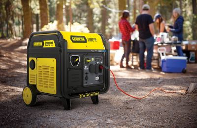 Image showing 8 th Champion Power Equipment 11,000/9,000-Watt Gasoline Powered Home Backup Portable Inverter Generator, Wireless Start, CO Shield