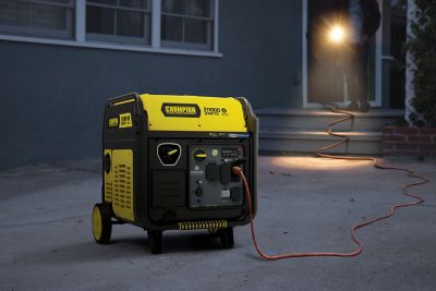 Image showing 9 th Champion Power Equipment 11,000/9,000-Watt Gasoline Powered Home Backup Portable Inverter Generator, Wireless Start, CO Shield