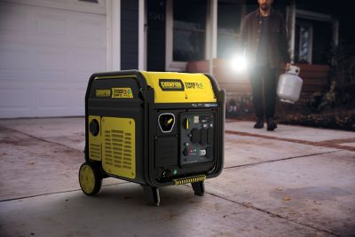 Image showing 8 th Champion Power Equipment 11,000/9,000-Watt Dual-Fuel Home Backup Portable Inverter Generator, Electric Start, CO Shield