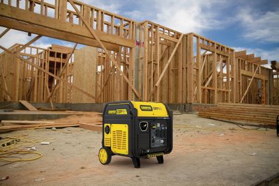 Image showing 9 th Champion Power Equipment 11,000/9,000-Watt Dual-Fuel Home Backup Portable Inverter Generator, Electric Start, CO Shield