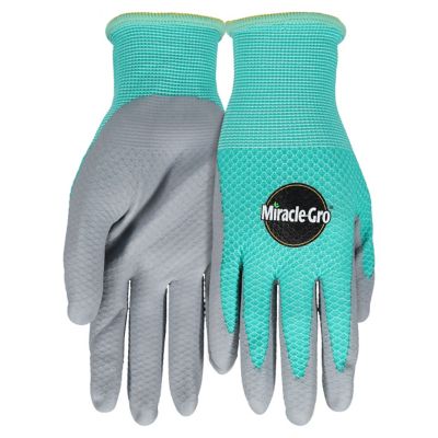 Image showing  Breathable Mesh Polyurethane Coated Palm Glove