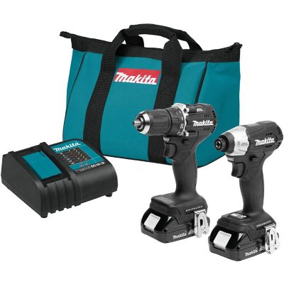 Makita 18 V LXT Lithium Ion Sub Compact Brushless 2 pc. Combo Kit 1.5 Ah