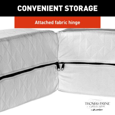 Image showing 5 th Lippert Components RV Mattress Extender, 60 x 6 x 10 inches, Convert a Short Queen to a Standard Queen, 2022323582