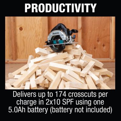 Image showing  18 V LXT Lithium Ion Sub Compact Brushless 6 1/2 in. Circular Saw, Tool Only
