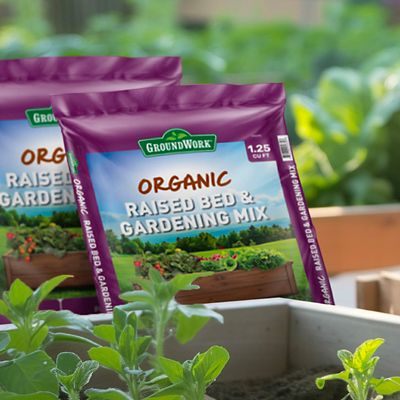 Image showing 5 th GroundWork Organic Raised Bed Soil, 1.25 cu. ft.