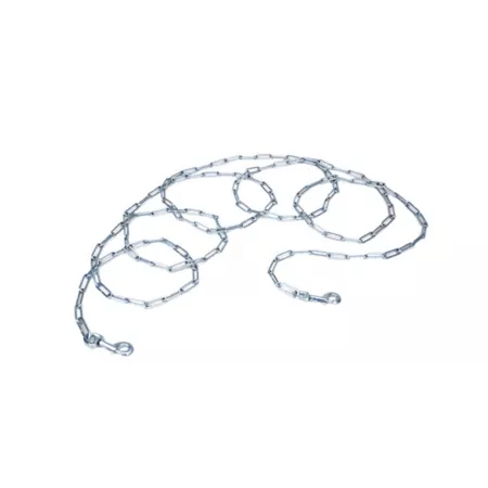 Retriever Welded Link Dog Tie Out Chain 4.5 mm x 15 ft Capacity up to 150 lbs Tie Outs & Runs