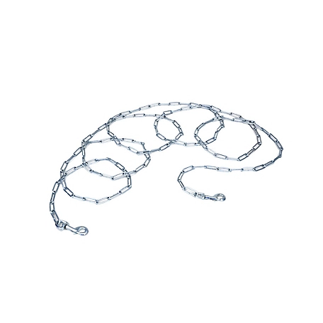 Retriever Welded Link Dog Tie Out Chain, 4.5 mm x 15 ft., Up to 150 lb.