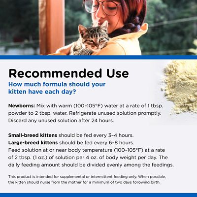 Image showing 5 th Nutri-Vet Kitten Milk Replacer, 12 oz.