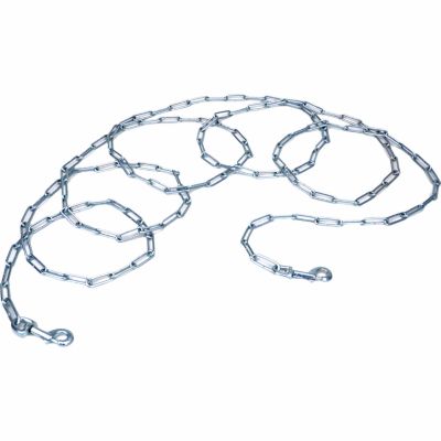 Retriever Welded Link Dog Tie Out Chain, 4.5 mm x 20 ft., Up to 150 lb.